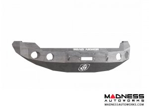 Ford F-150 Stealth Front Winch Bumper - Smittybilt XRC - Raw Steel WARN M12000